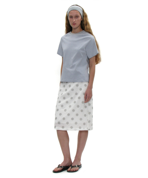 PARTIMENTO WOMEN(パルティメントウィメン)の「93ナンバリングショートスリーブT_スカイ(Tシャツ/カットソー・レディース・その他・SMALL/MEDIUM)」の7枚目の写真