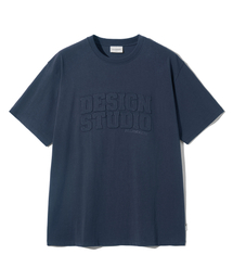 FILLUMINATE（フィルミネイト）の「Applique Studio T-Shirt - Navy（Tシャツ/カットソー）」