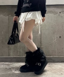 sedacle（セダクル）の「フェイクファーレッグウォーマー（レッグウォーマー）」