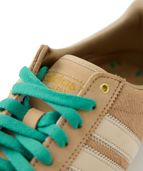 M TO R(ムウトアール)の「【adidas】JAPAN W SNK(スニーカー・レディース・ベージュ/ダークブラウン・23.5cm/24.5cm/27.0cm/25.0cm/26.5cm/24.0cm/26.0cm/25.5cm)」の6枚目の写真