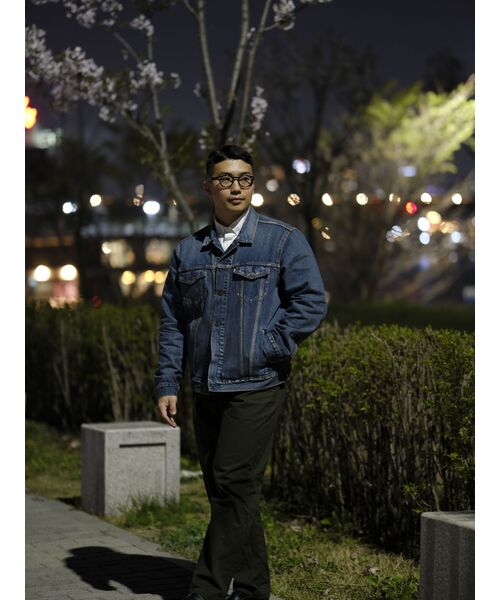 MUSINSA STANDARD（ムシンサスタンダード）の「ワンタックレギュラーフィットCcinoパンツ[カーキ]（その他パンツ・メンズ・その他・26/27/28/29/30/31/32/33/34/36/38/40/42）」の8枚目の写真