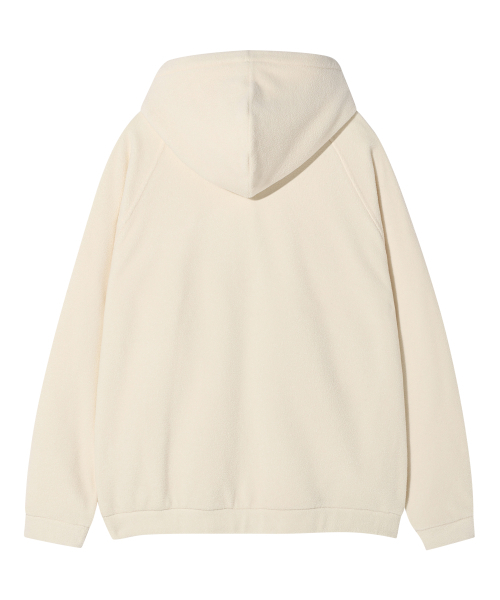 Wacky WiLLy（ワッキーウィリー）の「フリースフードハーフジップクリーム（パーカー・レディース・その他・SMALL/MEDIUM/LARGE/X-LARGE）」の3枚目の写真