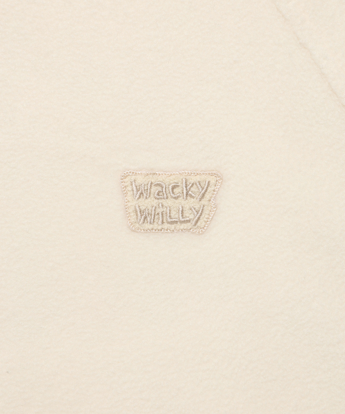 Wacky WiLLy（ワッキーウィリー）の「フリースフードハーフジップクリーム（パーカー・レディース・その他・SMALL/MEDIUM/LARGE/X-LARGE）」の5枚目の写真