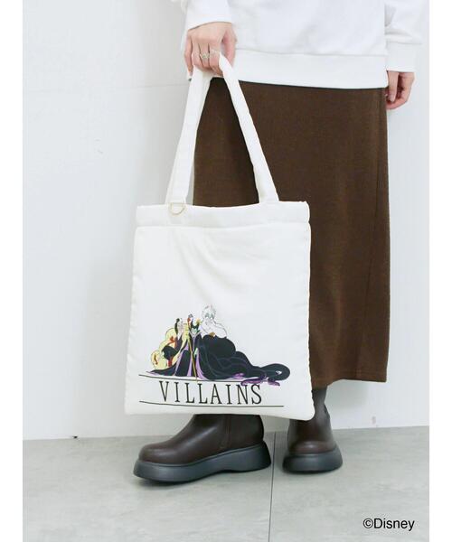 Samansa Mos2 blue（サマンサモスモスブルー）の「【Disney】ヴィランズ/トートバッグ（ハンドバッグ・レディース・パープル/ブラック/オフホワイト・F）」の4枚目の写真