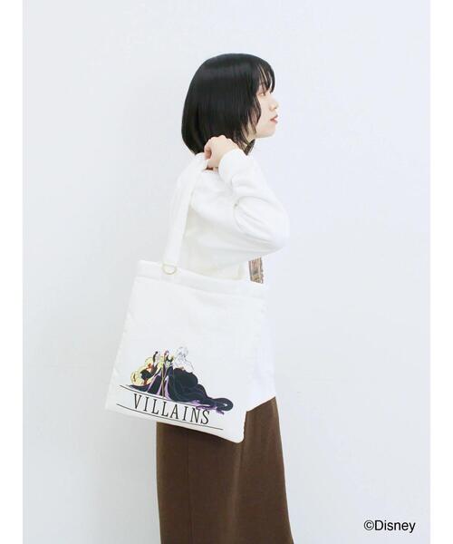 Samansa Mos2 blue（サマンサモスモスブルー）の「【Disney】ヴィランズ/トートバッグ（ハンドバッグ・レディース・パープル/ブラック/オフホワイト・F）」の8枚目の写真