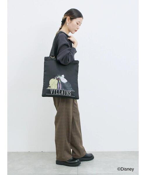 Samansa Mos2 blue（サマンサモスモスブルー）の「【Disney】ヴィランズ/トートバッグ（ハンドバッグ・レディース・パープル/ブラック/オフホワイト・F）」の12枚目の写真