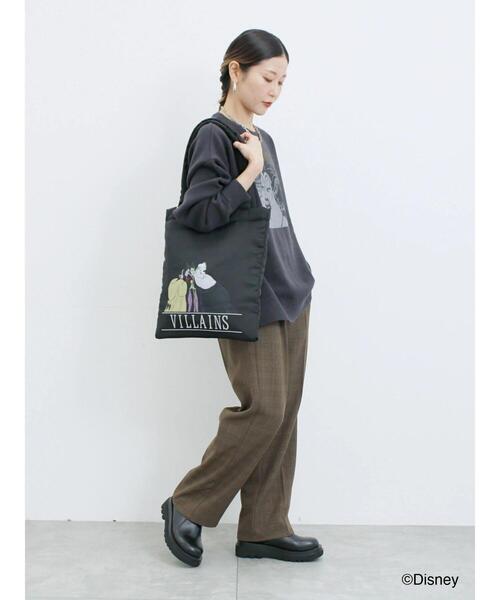 Samansa Mos2 blue（サマンサモスモスブルー）の「【Disney】ヴィランズ/トートバッグ（ハンドバッグ・レディース・パープル/ブラック/オフホワイト・F）」の15枚目の写真