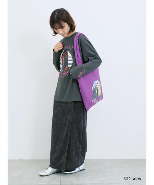 Samansa Mos2 blue（サマンサモスモスブルー）の「【Disney】ヴィランズ/トートバッグ（ハンドバッグ・レディース・パープル/ブラック/オフホワイト・F）」の20枚目の写真