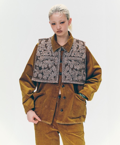 EMBROIDERY VEST　エンブロイダリーベスト