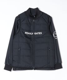 PEARLY GATES パーリーゲイツ ウールダウンジャケット ブラック 5 PEARLY GATES ダウンジャケット サイズ4 黒