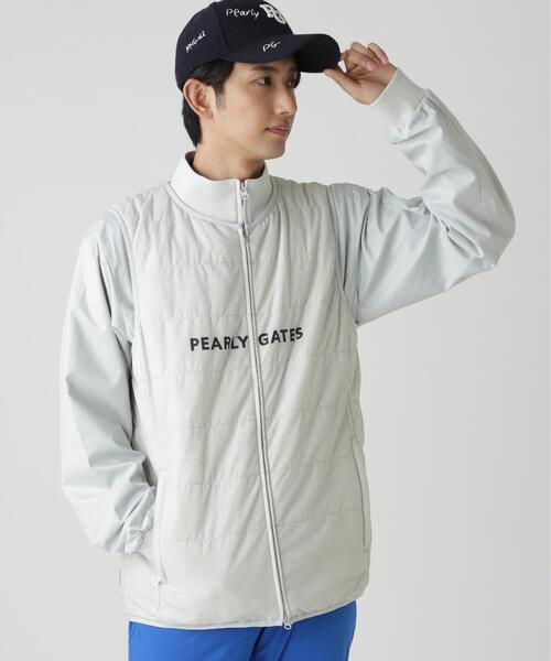 PEARLY GATES(パーリーゲイツ)の「【PEARLY GATES】PGisPG Nyリップストップ_タフレックス×サーモトロン(ブルゾン・メンズ・ネイビー/ホワイト/グレー/ブルー・SMALL/MEDIUM/LARGE/X-LARGE/XX-LARGE)」の1枚目の写真