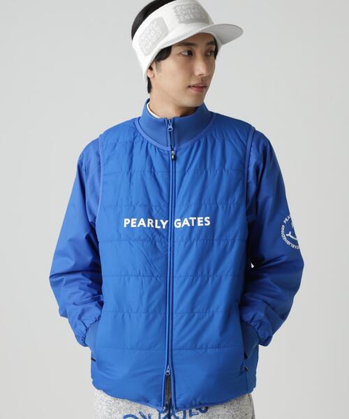 PEARLY GATES(パーリーゲイツ)の「【PEARLY GATES】PGisPG Nyリップストップ_タフレックス×サーモトロン(ブルゾン・メンズ・ネイビー/ホワイト/グレー/ブルー・SMALL/MEDIUM/LARGE/X-LARGE/XX-LARGE)」の4枚目の写真