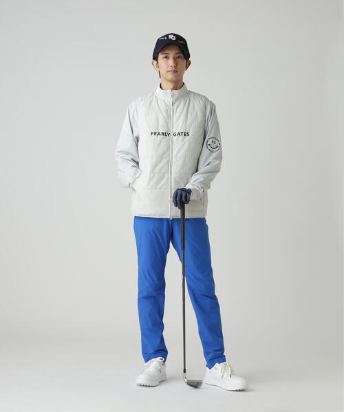 PEARLY GATES(パーリーゲイツ)の「【PEARLY GATES】PGisPG Nyリップストップ_タフレックス×サーモトロン(ブルゾン・メンズ・ネイビー/ホワイト/グレー/ブルー・SMALL/MEDIUM/LARGE/X-LARGE/XX-LARGE)」の5枚目の写真