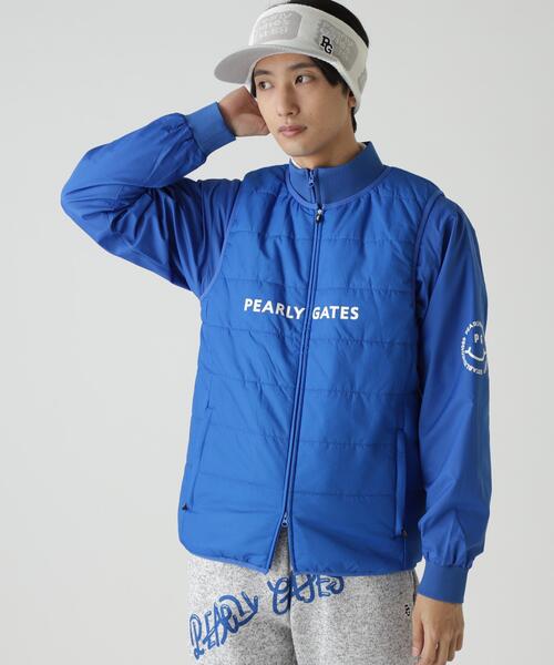 PEARLY GATES(パーリーゲイツ)の「【PEARLY GATES】PGisPG Nyリップストップ_タフレックス×サーモトロン(ブルゾン・メンズ・ネイビー/ホワイト/グレー/ブルー・SMALL/MEDIUM/LARGE/X-LARGE/XX-LARGE)」の21枚目の写真