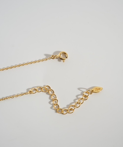 Ops.（オプス）の「ネックレス ゴールド チェーン 天然石 レディース シルバー925 【quinelle クィネル】（ネックレス・レディース・イエローゴールド・ONE SIZE）」の12枚目の写真