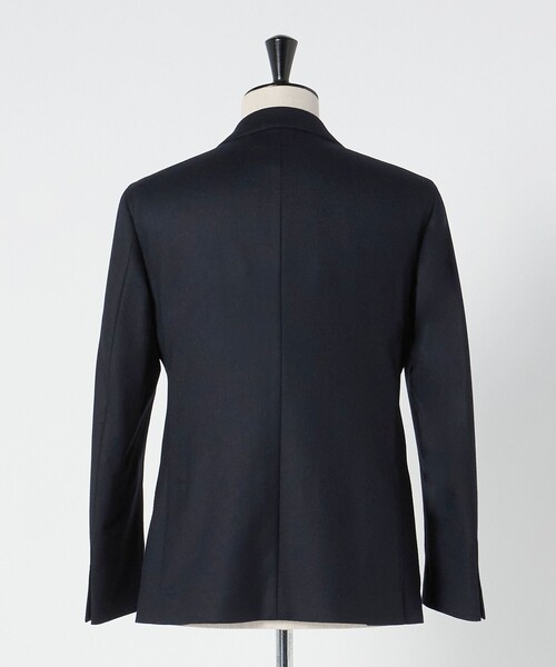 UNITED ARROWS（ユナイテッドアローズ）の「ストレッチフランネル シングル2ボタン テーラードジャケット COMFORT EASY-MODEL ヨコストレッチ（セットアップ・メンズ・グレー系/ネイビー・52/44/46/48/50）」の9枚目の写真