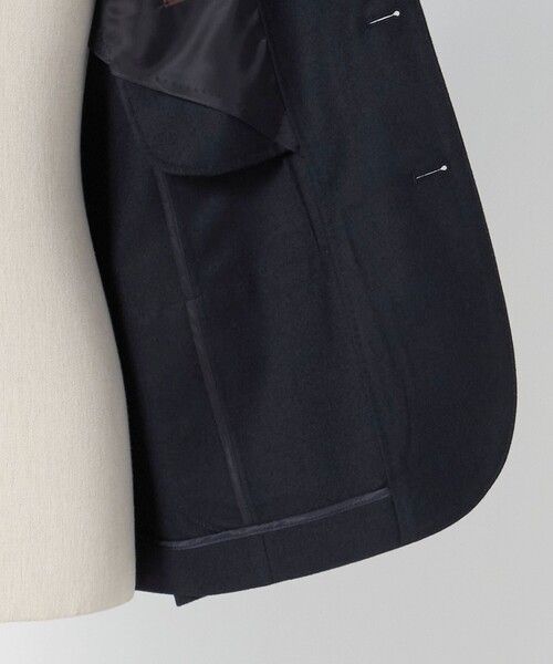 UNITED ARROWS（ユナイテッドアローズ）の「ストレッチフランネル シングル2ボタン テーラードジャケット COMFORT EASY-MODEL ヨコストレッチ（セットアップ・メンズ・グレー系/ネイビー・52/44/46/48/50）」の20枚目の写真