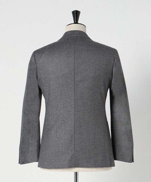 セール】ストレッチフランネル シングル2ボタン テーラードジャケット