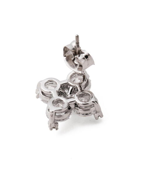 JILL by JILL STUART（ジルバイジルスチュアート）の「◇Cubic 大粒クローバーピアス（ピアス（両耳用）・レディース・シルバー・FREE）」の14枚目の写真