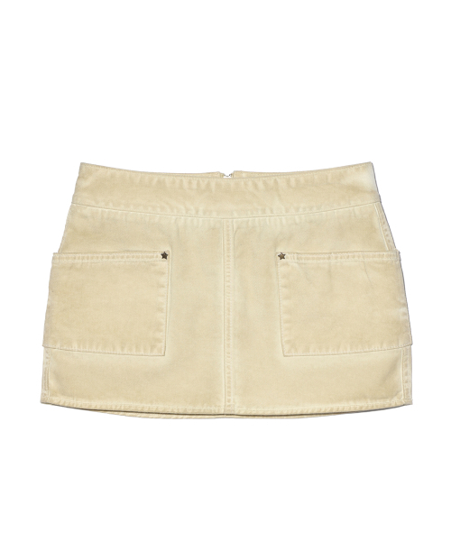 YOUHEE（ユヒ）の「COTTON POCKET MINI SKIRTS BEIGE（スカート・レディース・その他・SMALL/MEDIUM）」の2枚目の写真