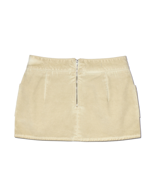 YOUHEE（ユヒ）の「COTTON POCKET MINI SKIRTS BEIGE（スカート・レディース・その他・SMALL/MEDIUM）」の4枚目の写真