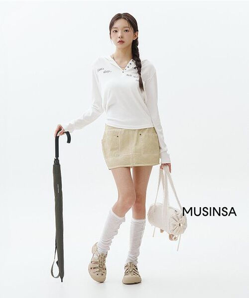 YOUHEE（ユヒ）の「COTTON POCKET MINI SKIRTS BEIGE（スカート・レディース・その他・SMALL/MEDIUM）」の7枚目の写真