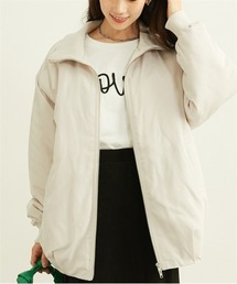 nissen | 中わた裏キルティングダブルファスナーブルゾン(ブルゾン)