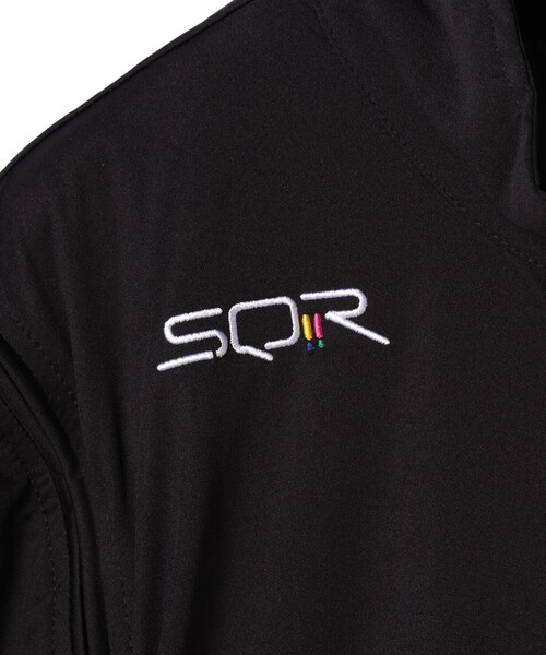 BEAMS GOLF(ビームスゴルフ)の「ORANGE LABEL / USシリーズ SQR エアシャット ストレッチ 2WAYブルゾン(撥水・防風)(ブルゾン・メンズ・ネイビー/ホワイト/ブラック・XL/L/M/S)」の5枚目の写真