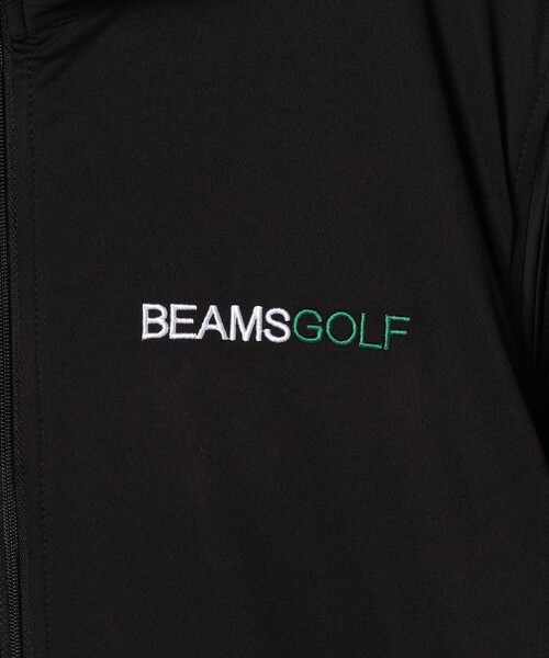 BEAMS GOLF(ビームスゴルフ)の「ORANGE LABEL / USシリーズ SQR エアシャット ストレッチ 2WAYブルゾン(撥水・防風)(ブルゾン・メンズ・ネイビー/ホワイト/ブラック・XL/L/M/S)」の6枚目の写真