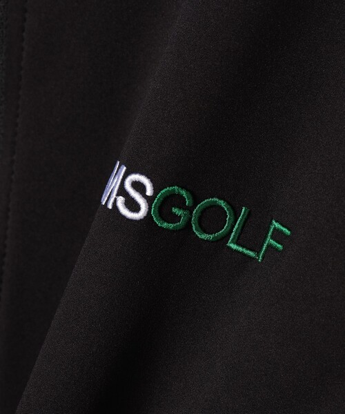 BEAMS GOLF(ビームスゴルフ)の「ORANGE LABEL / USシリーズ SQR エアシャット ストレッチ 2WAYブルゾン(撥水・防風)(ブルゾン・メンズ・ネイビー/ホワイト/ブラック・XL/L/M/S)」の9枚目の写真