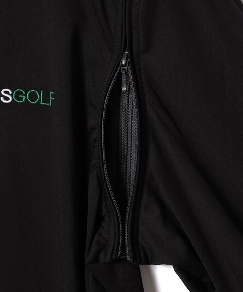 BEAMS GOLF(ビームスゴルフ)の「ORANGE LABEL / USシリーズ SQR エアシャット ストレッチ 2WAYブルゾン(撥水・防風)(ブルゾン・メンズ・ネイビー/ホワイト/ブラック・XL/L/M/S)」の14枚目の写真