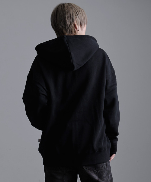 SILVER BULLET(シルバーバレット)の「『CavariA/キャバリア』USAコットンヘビーウェイトZIPパーカー(パーカー・メンズ・グレー/ブラック/カーキ/ベージュ/チャコール/ホワイト・L/M)」の10枚目の写真