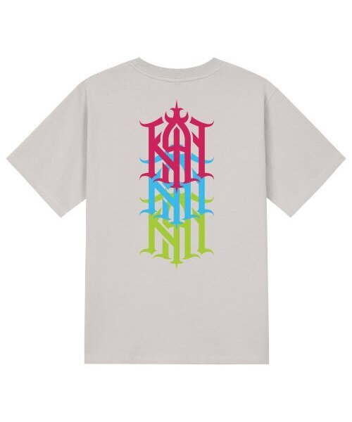 KAN6312(カン6312)の「KTC0046 カンシムバル交差 半袖Tシャツ - ベージュ(Tシャツ/カットソー・メンズ・その他・LARGE/MEDIUM/SMALL/X-LARGE)」の1枚目の写真