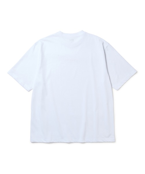 NEW ERA(ニューエラ)の「ニューエラ 半袖Tシャツ オーバーサイズ 筆記体ロゴ(Tシャツ/カットソー・メンズ・ブルー/ブラック/ホワイト・L/M/S/XXL/XL)」の10枚目の写真