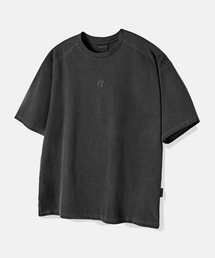 GRANDIOSITY（グランディオシティ）の「ヘビーピグメントディテールオーバーサイズ半袖Tシャツ（チャコール）（Tシャツ/カットソー）」