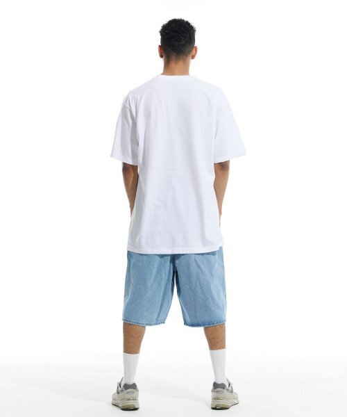 CREAM SODA LAB（クリームソーダラボ）の「ラン＆ガン 半袖Tシャツ ホワイト グリーン（Tシャツ/カットソー・メンズ・その他・LARGE/MEDIUM/X-LARGE/XX-LARGE）」の4枚目の写真