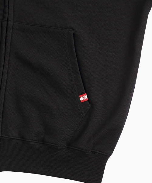 MENASOO(ミナス)の「Menasoo Cartoon Graffiti Two Way Hoodie Zip Up_Black(パーカー・レディース・ブラック・MEDIUM/LARGE)」の12枚目の写真
