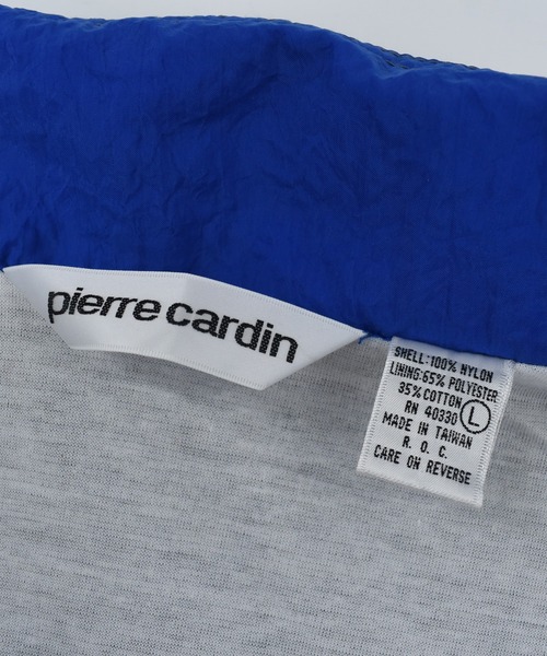pierre cardin(ピエールカルダン)の「【USED】90’s Pierre Cardin ナイロン トラックジャケット(ナイロンジャケット・メンズ・ブルー・LARGE)」の4枚目の写真