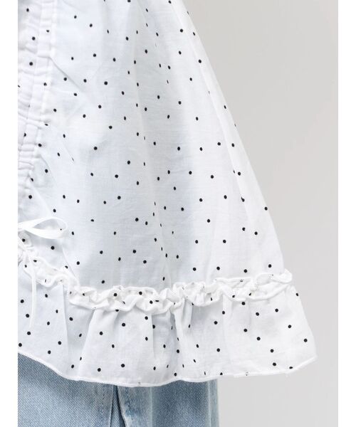 merry jenny(メリージェニー)の「airy lace apron(スカート・レディース・その他1/グレー/オフホワイト・FREE)」の8枚目の写真
