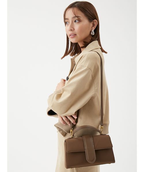 Mila Owen（ミラオーウェン）の「【セットアップ対応】スウェードブルゾン（ブルゾン・レディース・キャメル/ベージュ/ミント・1/0）」の19枚目の写真