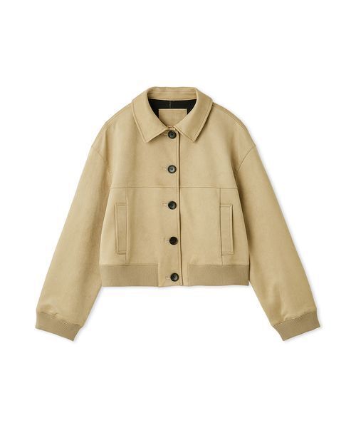 セットアップ対応】スウェードブルゾン（ブルゾン）｜Mila Owen（ミラ