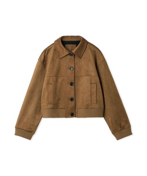 セットアップ対応】スウェードブルゾン（ブルゾン）｜Mila Owen（ミラ