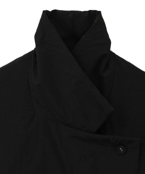 CLANE（クラネ）の「【CLANE/クラネ】COLOR DOWN CHESTER COAT/カラーダウンチェスターコート/ダウンコート/ロングコート（ダウンジャケット/コート・レディース・ブラック/カーキ/アイボリー・1）」の6枚目の写真