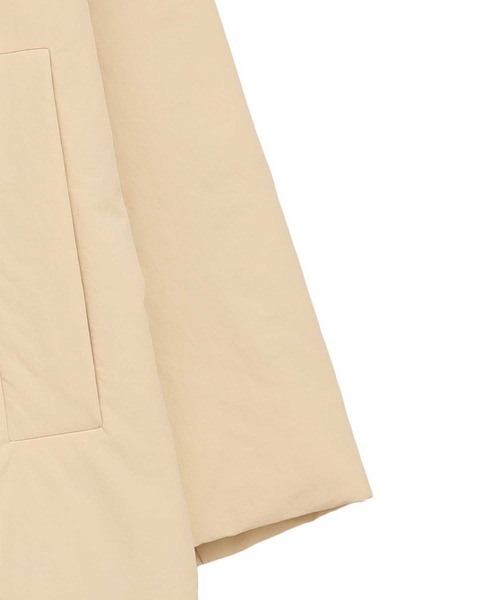 CLANE（クラネ）の「【CLANE/クラネ】COLOR DOWN CHESTER COAT/カラーダウンチェスターコート/ダウンコート/ロングコート（ダウンジャケット/コート・レディース・ブラック/カーキ/アイボリー・1）」の13枚目の写真