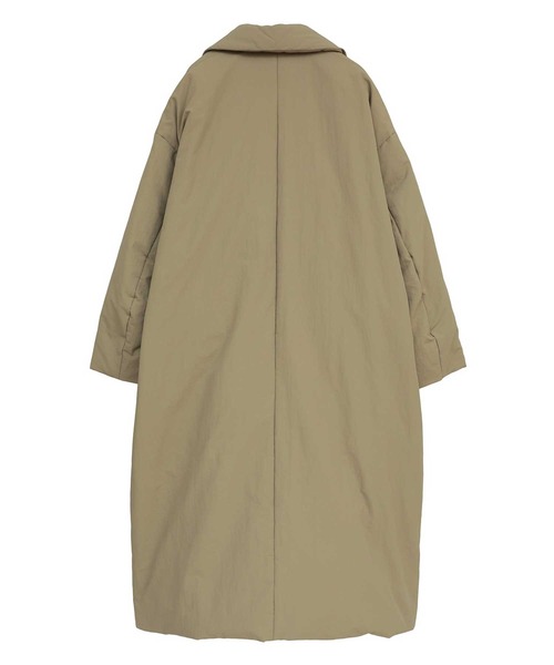 クラネ　COLOR DOWN CHESTER COAT サイズ0 ロングコート CLANE - カラーダウン チェスターコート ピンク - COLOR DOWN CHESTER