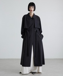 Lui's | マルチWAYレイヤースタンドカラーコート(トレンチコート)