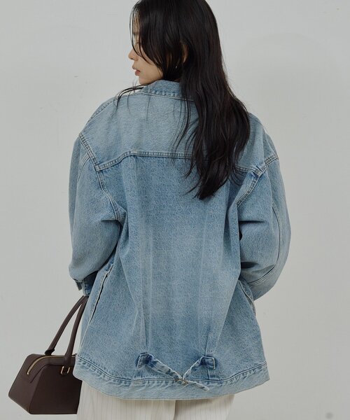 GALLARDAGALANTE（ガリャルダガランテ）の「【サイズ展開あり】オーバーGジャン（ベスト・レディース・ブルー・1/0）」の22枚目の写真