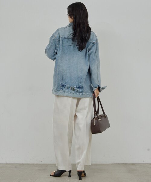 GALLARDAGALANTE（ガリャルダガランテ）の「【サイズ展開あり】オーバーGジャン（ベスト・レディース・ブルー・1/0）」の18枚目の写真