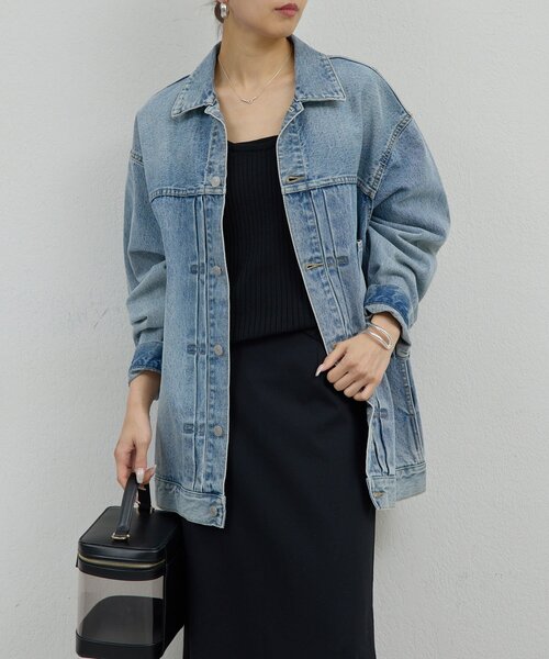 GALLARDAGALANTE（ガリャルダガランテ）の「【サイズ展開あり】オーバーGジャン（ベスト・レディース・ブルー・1/0）」の16枚目の写真