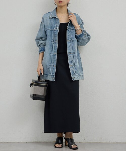 GALLARDAGALANTE（ガリャルダガランテ）の「【サイズ展開あり】オーバーGジャン（ベスト・レディース・ブルー・1/0）」の14枚目の写真